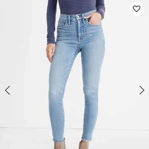 Madewell Women Blue 10" High Rise Skinny Size 27